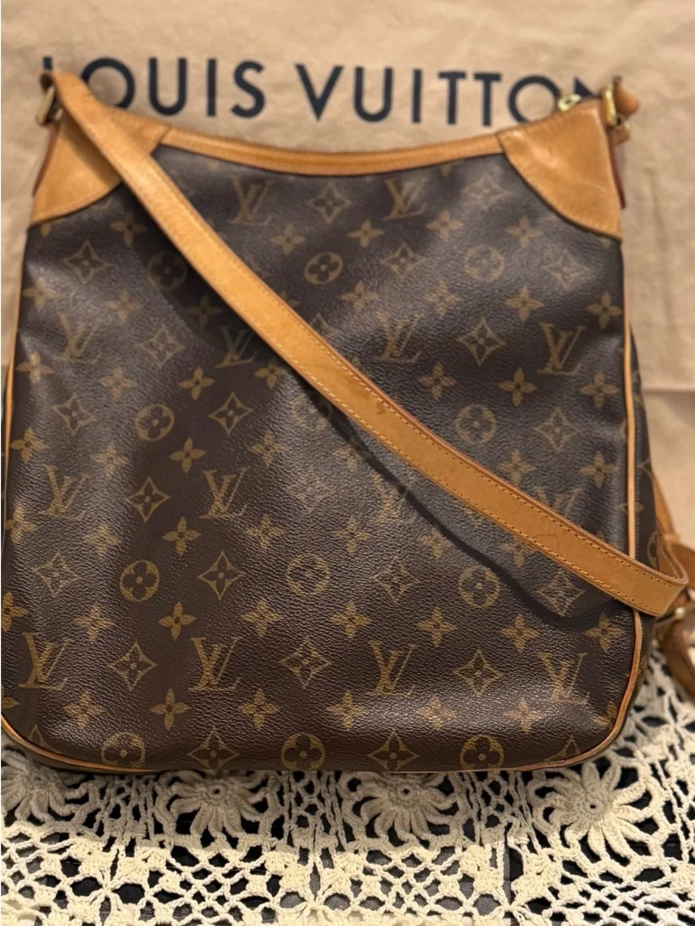 Louis Vuitton Odeon MM Brown Monogram Crossbody - Picture 2 of 12